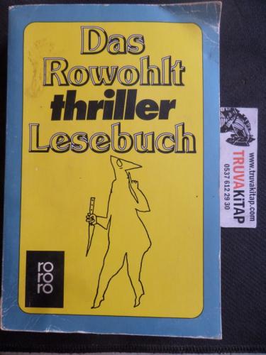 Das Rowohlt Thtriller Lesebuch Richard K. Flesch