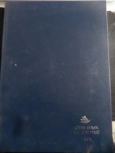 Giden Evrak Kayıt Defteri 96'lı