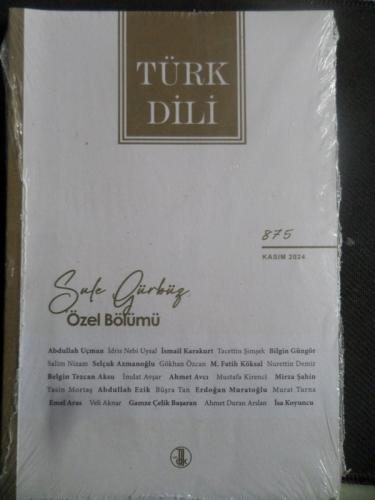 Türk Dili 2024 / 875
