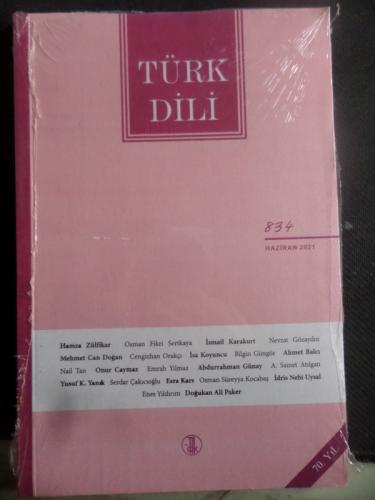 Türk Dili 2021 / 834