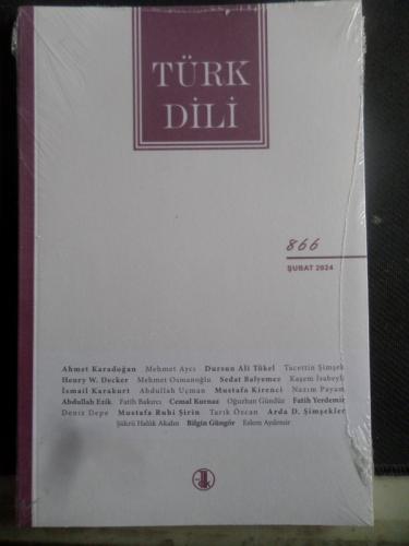 Türk Dili 2024 / 866
