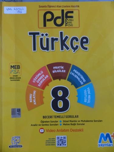 8. Sınıf Türkçe Planlı Ders Föyü