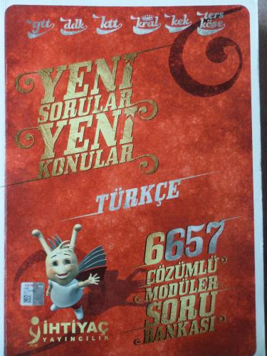 Türkçe 6657 Çözümlü Modüler Soru Bankası