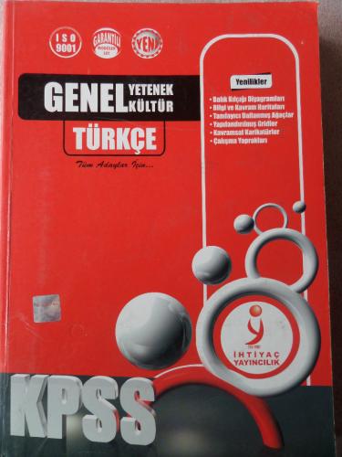 KPSS Genel Yetenek Genel Kültür Türkçe