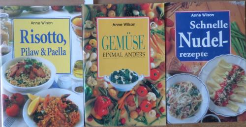 Almanca Yemek Kitabı 3 Adet Anne Wilson
