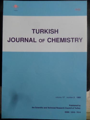 Turkish Journal Of Chemistry 1993 / 17