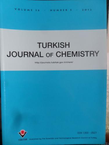 Turkish Journal Of Chemistry 2012 / 36