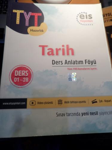 TYT Hazırlık Tarih Ders Anlatım Föyü