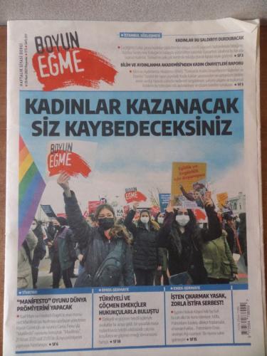 Boyun Eğme 2021 / 257 -Kadınlar Kazanacak Siz Kaybedeceksiniz