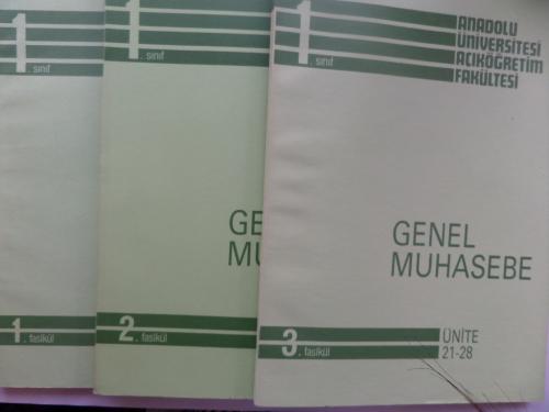 1. Sınıf Genel Muhasebe / 3 Adet