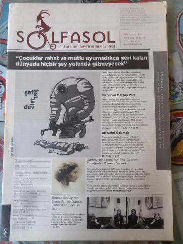 Solfasol Ankara'nın Gayriresmi Aylık Gazetesi Aralık 2015 - Ocak 2016