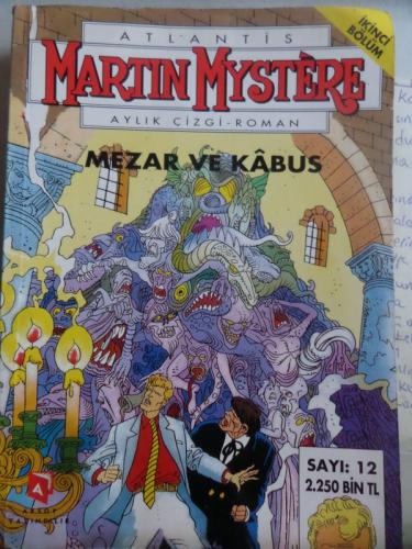 Martin Mystere Aylık Çizgi Roman / 6 Adet ( Sayı 10-11-12-13-14-15 )