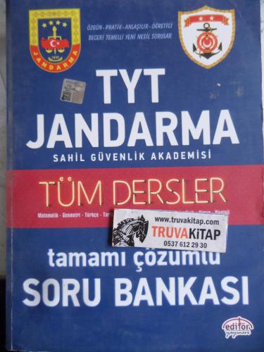 TYT Jandarma Sahil Güvenlik Tüm Dersler Tamamı Çözümlü Soru Bankası