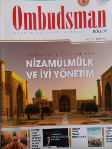 Ombudsman Bülten 2018 / 12 - Nizamülmülk ve İyi Yönetim