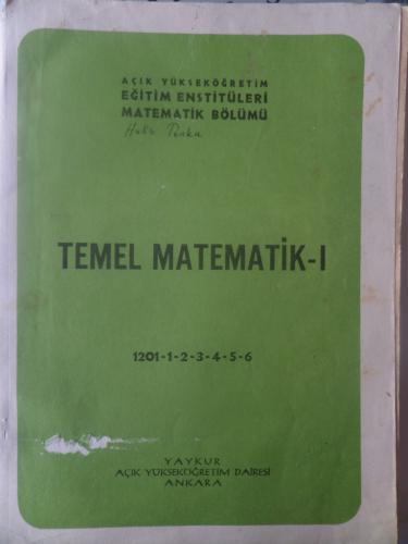 Temel Matematik - I