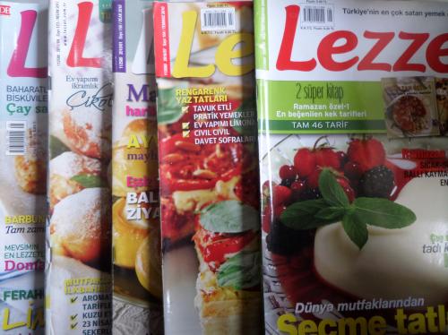 Lezzet Dergileri / 5 Adet