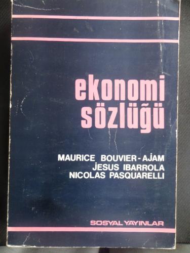 Ekonomi Sözlüğü Maurice Bouvie