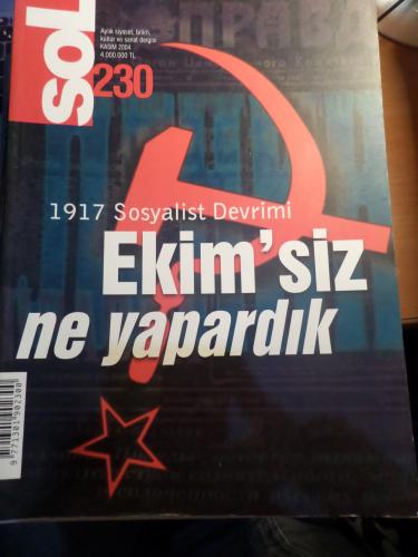 Sol Aylık Siyaset, Kültür ve Sanat Dergisi 2004 / 230