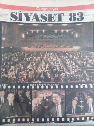 Cumhuriyet Siyaset 1983 / 3