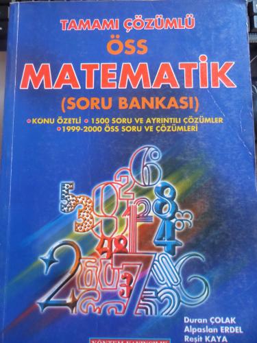 ÖSS Tamamı Çözümlü Matematik Soru bankası Duran Çolak