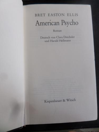 American Psycho Bret Easton Ellis