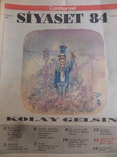 Cumhuriyet Siyaset 1984 / 13 - Kolay Gelsin