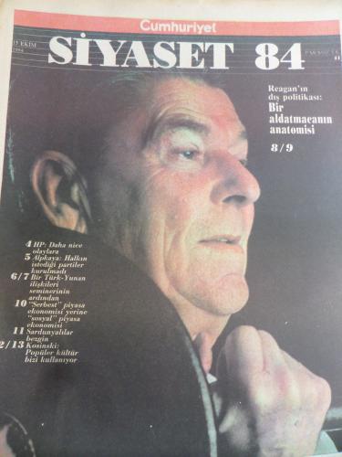 Cumhuriyet Siyaset 1984 / 41 - Reagan'ın Dış Röportajı: Bir Aldatmaca Anatomisi