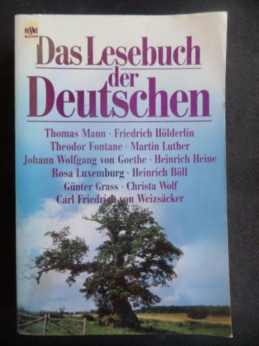 Das Lesebuch der Deutschen Thomas Mann