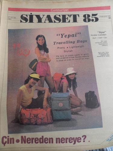 Cumhuriyet Siyaset 1985 / 56 - Çin Nereden Nereye