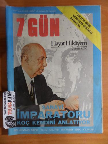 7 Gün Dergisi 1973 / 68