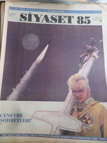 Cumhuriyet Siyaset 1985 / 63 - Cenevre Sohbetleri