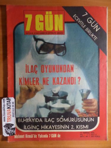 7 Gün Dergisi 1973 / 44