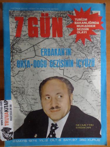 7 Gün Dergisi 1974 / 87