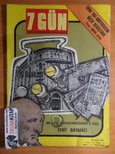 7 Gün Dergisi 1972 / 11