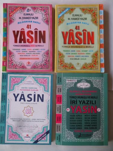 Elmalılı Hamdi Yazır Yasin Kitapları / 4 Adet