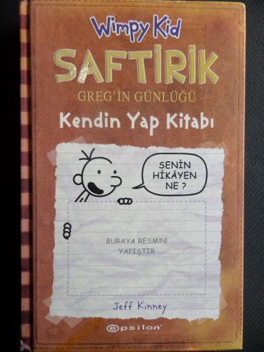 Saftirik Greg'in Günlüğü - Kendin Yap Kitabı - Senin Hiikayen Ne Wimpy