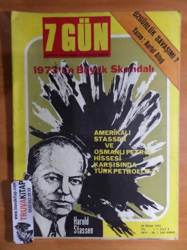 7 Gün Dergisi 1973 / 20