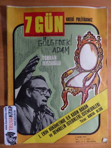 7 Gün Dergisi 1972 / 4
