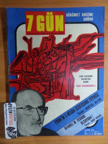 7 Gün Dergisi 1972 / 6