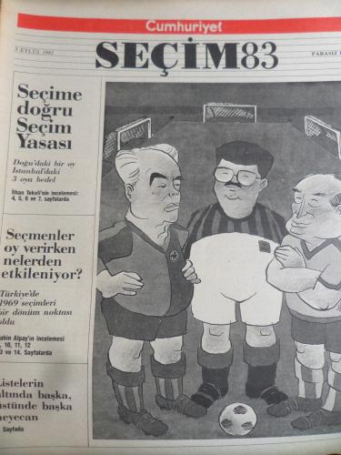 Cumhuriyet Seçim 1983 / 15 - Seçime Doğru Seçim Yasası