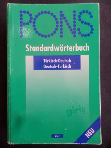 Pons Standardwörterbuch Türkisch - Deutsch / Deusch - Türkisch