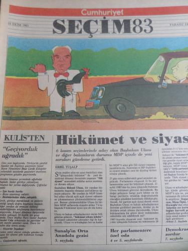 Cumhuriyet Seçim 1983 / 19 - Hükümet ve Siyaset