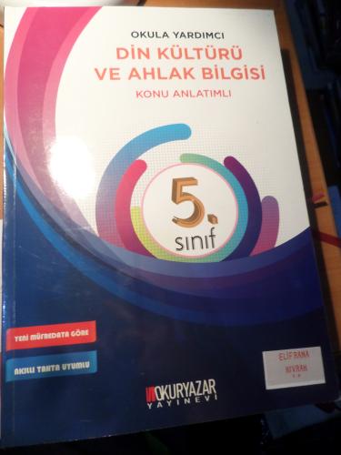 Okula Yardımcı Din Kültürü ve Ahlak Bilgisi Konu Anlatımlı 5. Sınıf