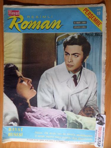 Hayat Resimli Roman - Hayat Busesi 1969 / Sayı: 19