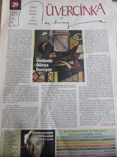 Üvercinka Dergisi 2017 / 29 - Üstünde Dünya Duruyor