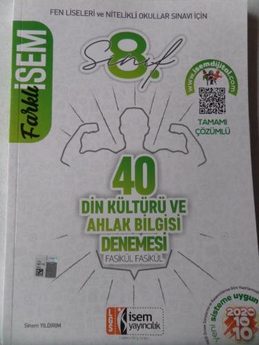 8. Sınıf Din Kültürü Ve Ahlak Bilgisi 40 Deneme Fasikül