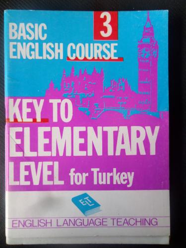 Basic English Course 3 - Key To Elementary Level