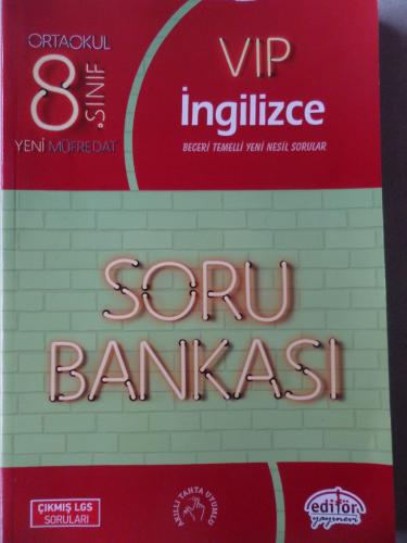 8. Sınıf Vip İngilizce Soru Bankası