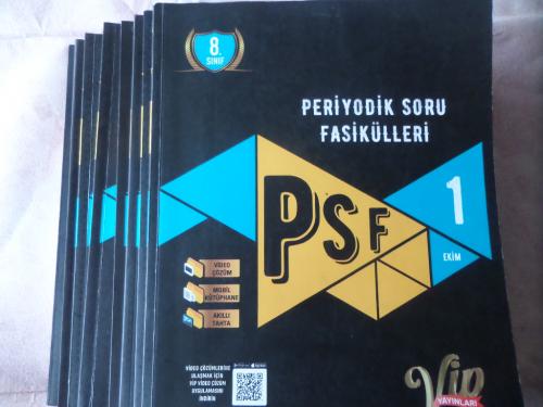 8. Sınıf Periyodik Soru Fasikülleri 8 Adet