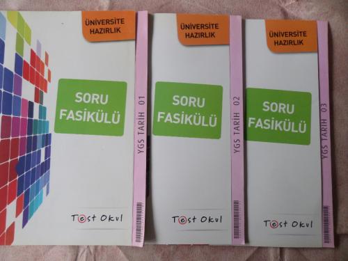 Üniversiteye Hazırlık YGS Tarih Soru Fasikülü / 1-2-3